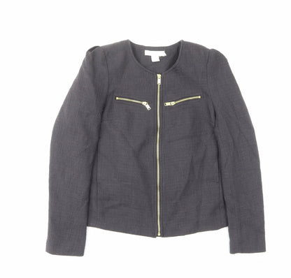 Womens UK Size 6 H&M Blue Jacket
