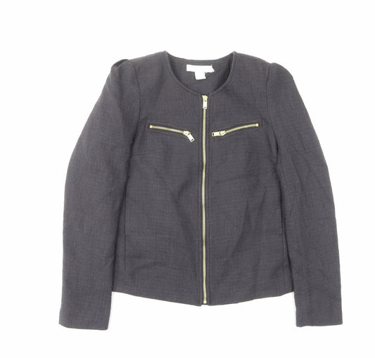 Womens UK Size 6 H&M Blue Jacket