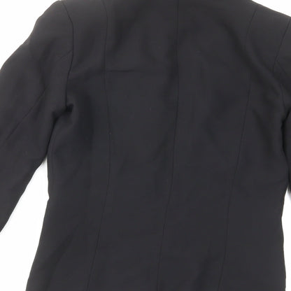 H&M Womens Black Jacket Blazer Size 4