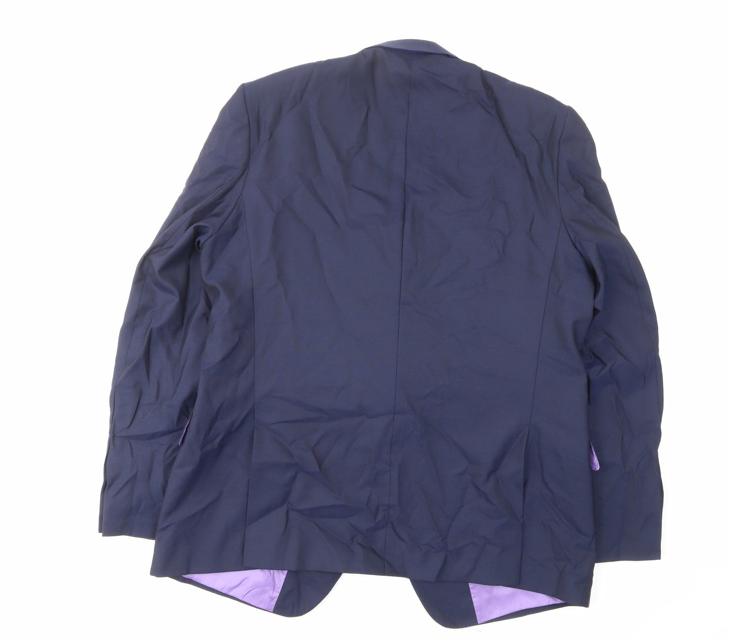 Mens UK Size 44 Marks and Spencer Regular Blue Suit Jacket