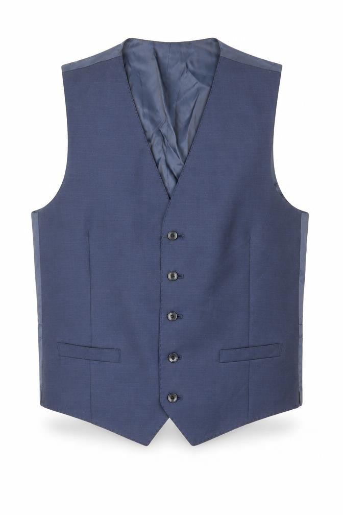 Mens UK Size 40 Marks and Spencer Regular Blue Suit Jacket