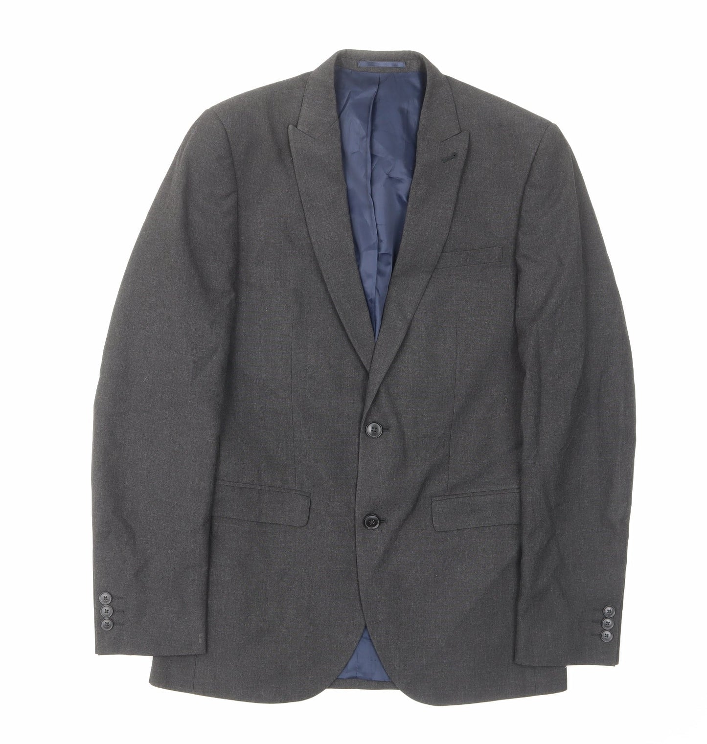 Mens UK Size 38 NEXT Regular Grey Suit Jacket
