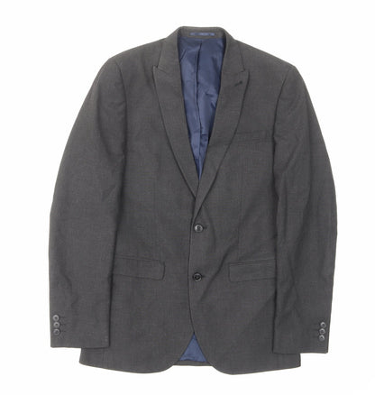 Mens UK Size 38 NEXT Regular Grey Suit Jacket