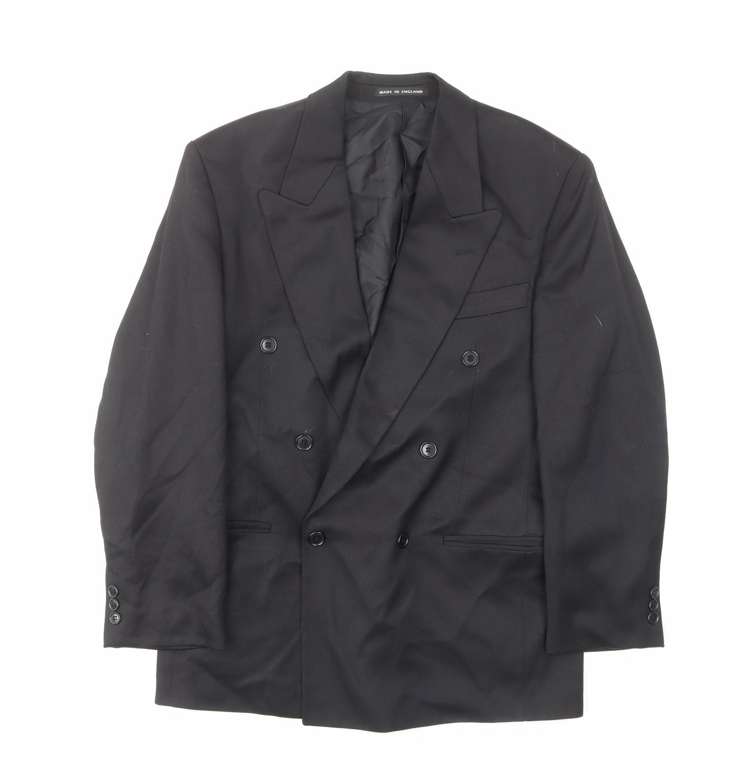 Mens UK Size 36 Corman Regular Black Suit Jacket