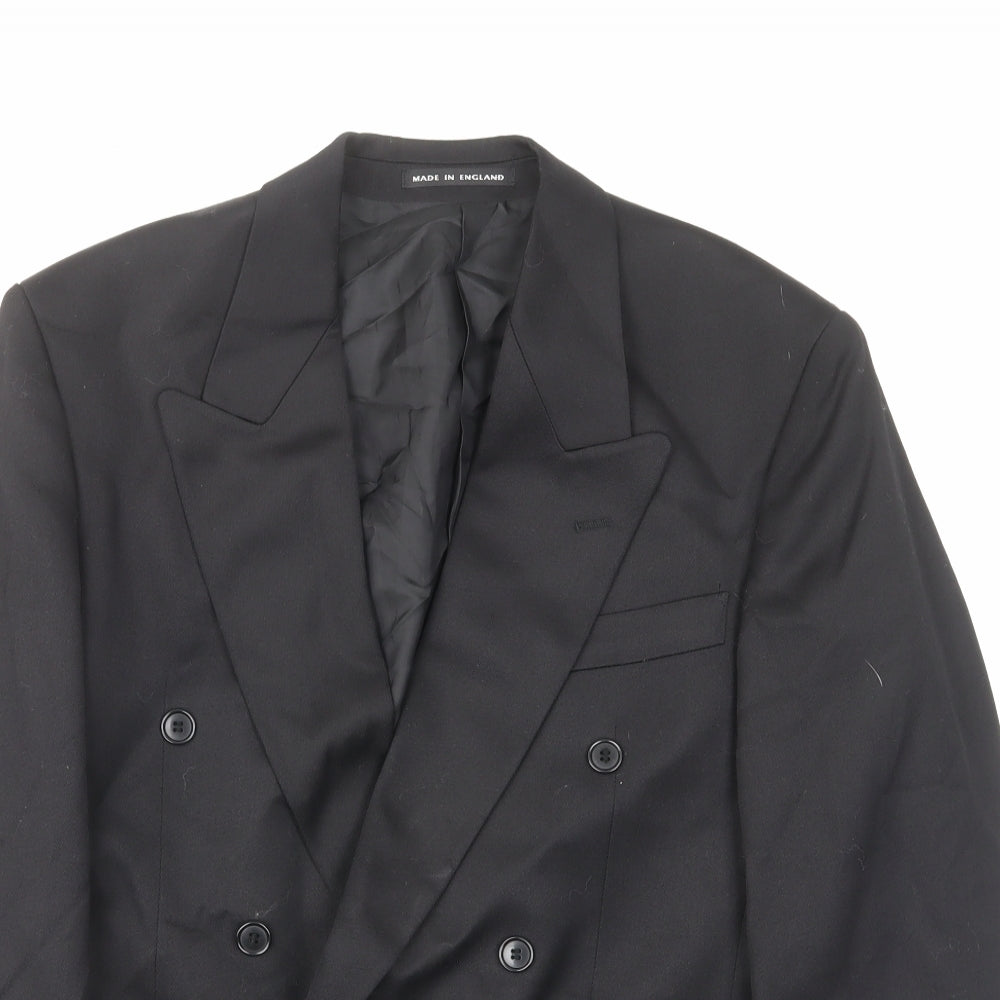 Mens UK Size 36 Corman Regular Black Suit Jacket