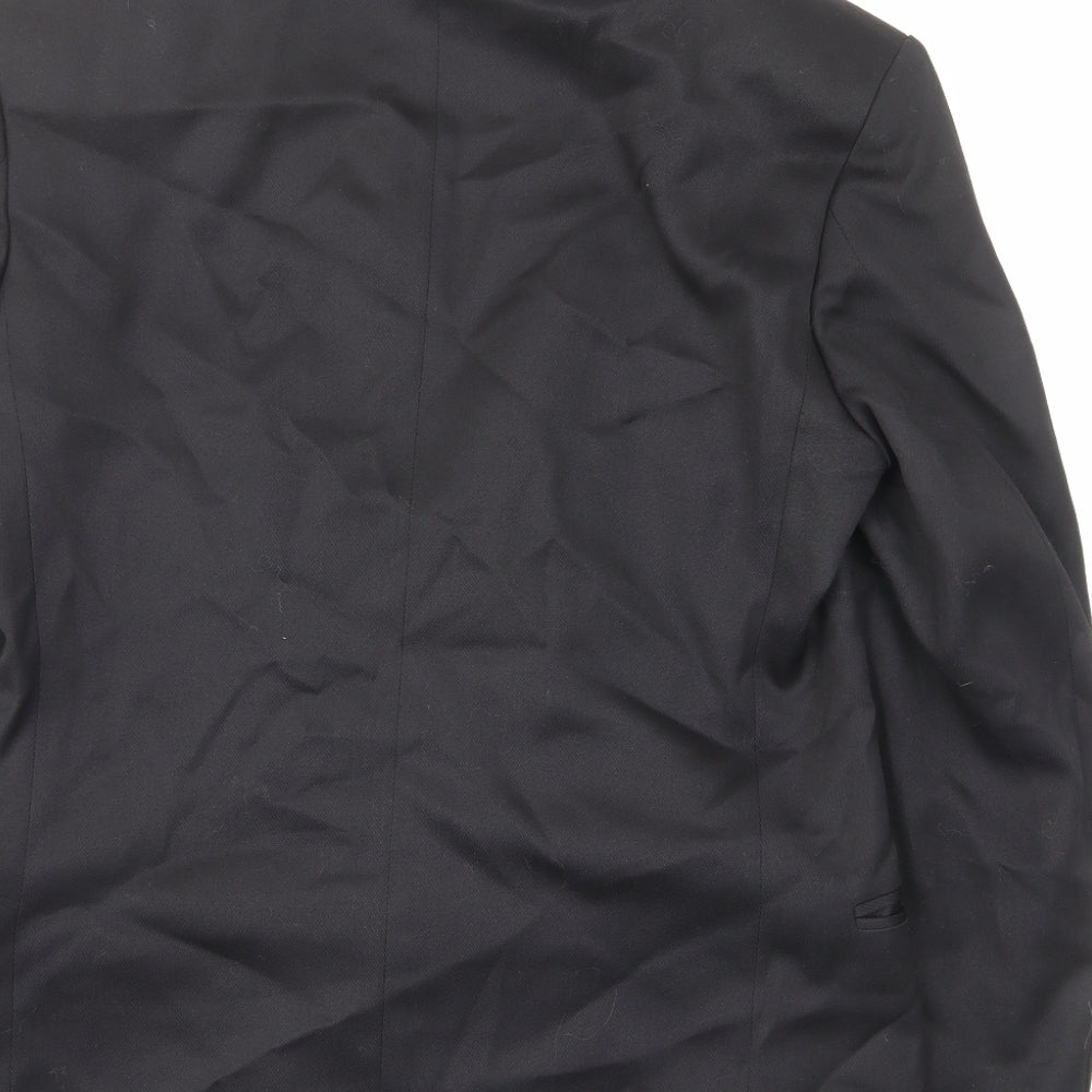 Mens UK Size 36 Corman Regular Black Suit Jacket