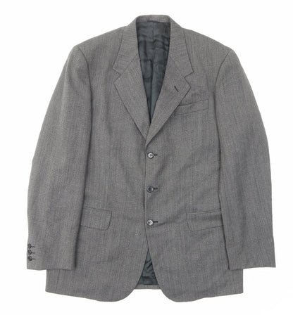 Mens UK Size 42 Ciro Citterio Regular Grey Suit Jacket