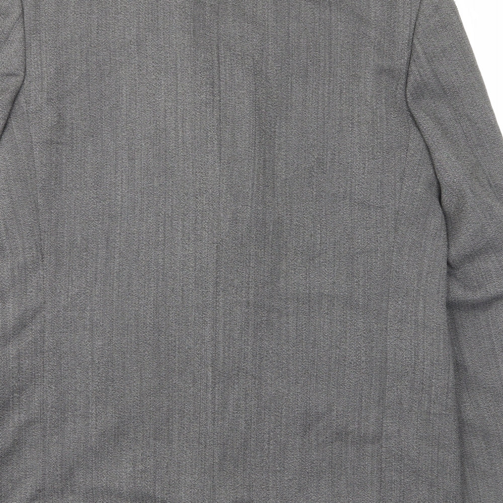 Mens UK Size 42 Ciro Citterio Regular Grey Suit Jacket