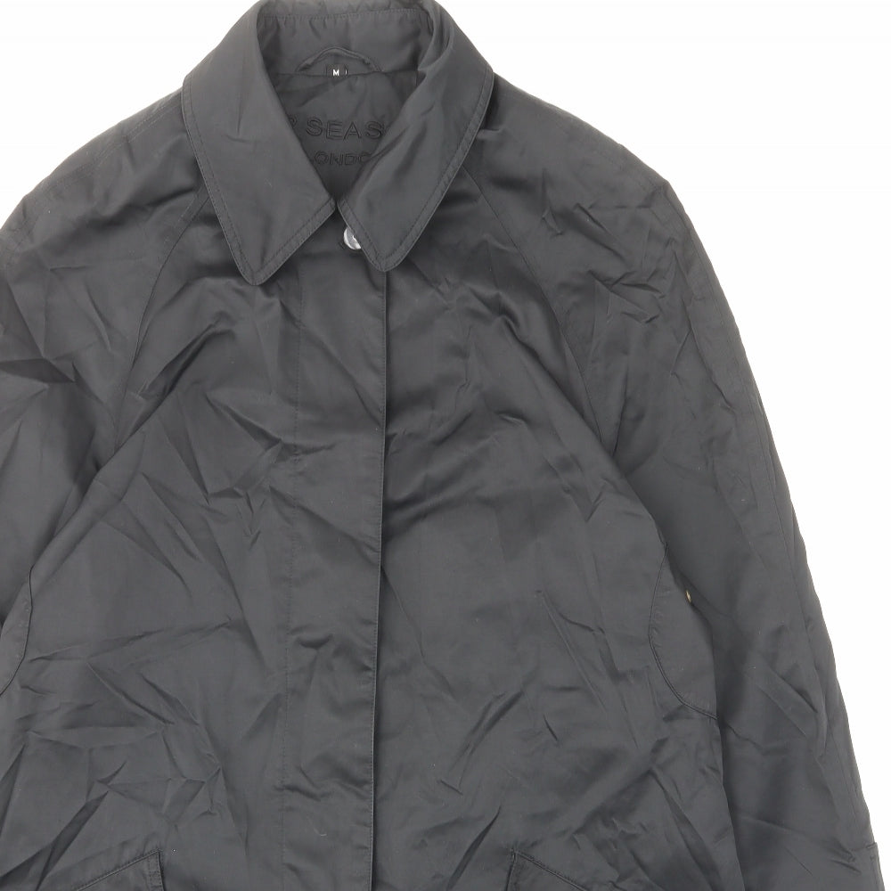 Womens UK Size M Four seasons Black Jacket