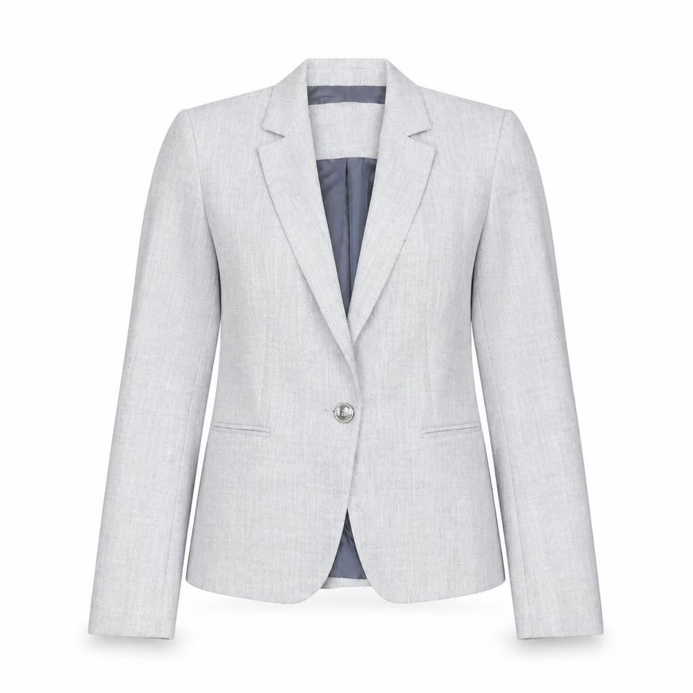 Womens UK Size 6 Zara Regular Grey Suit Jacket