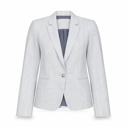Womens UK Size 6 Zara Regular Grey Suit Jacket