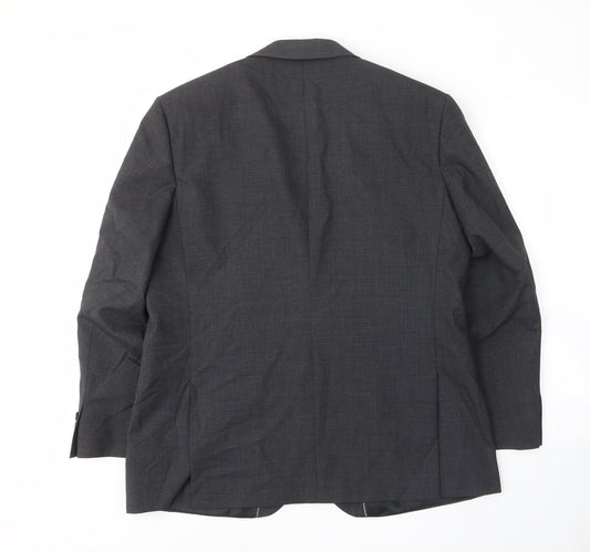 Mens UK Size 44 Debenhams Regular Grey Suit Jacket