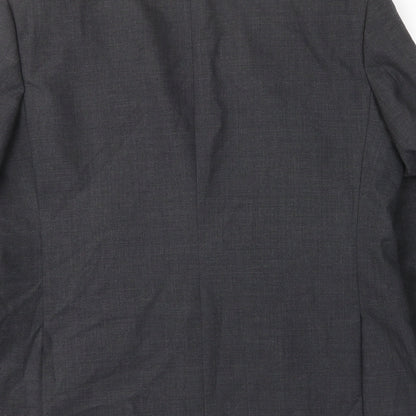 Mens UK Size 44 Debenhams Regular Grey Suit Jacket