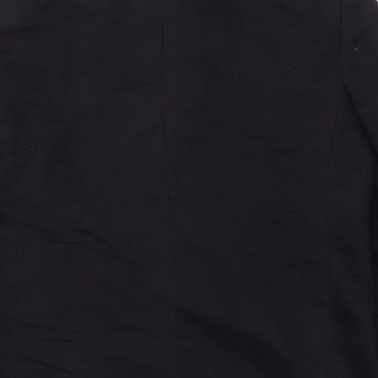 KIIT Womens Black Jacket Size 10 Button - Pockets