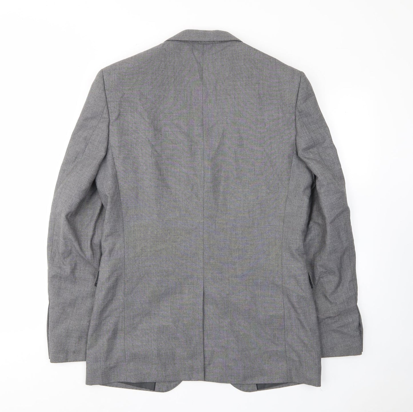 Mens UK Size 38 Limited Collection Regular Grey Suit Jacket