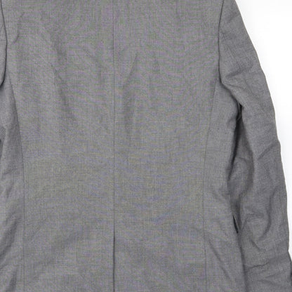 Mens UK Size 38 Limited Collection Regular Grey Suit Jacket