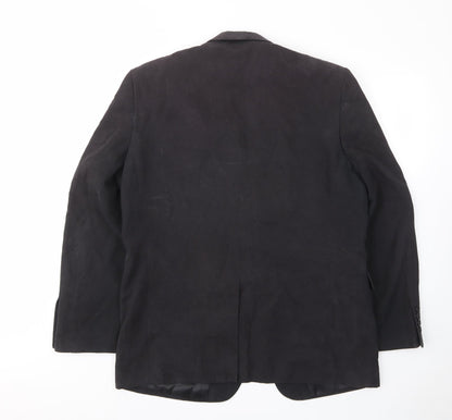 Mens UK Size 42 BHS Regular Black Suit Jacket