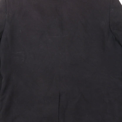 Mens UK Size 42 BHS Regular Black Suit Jacket