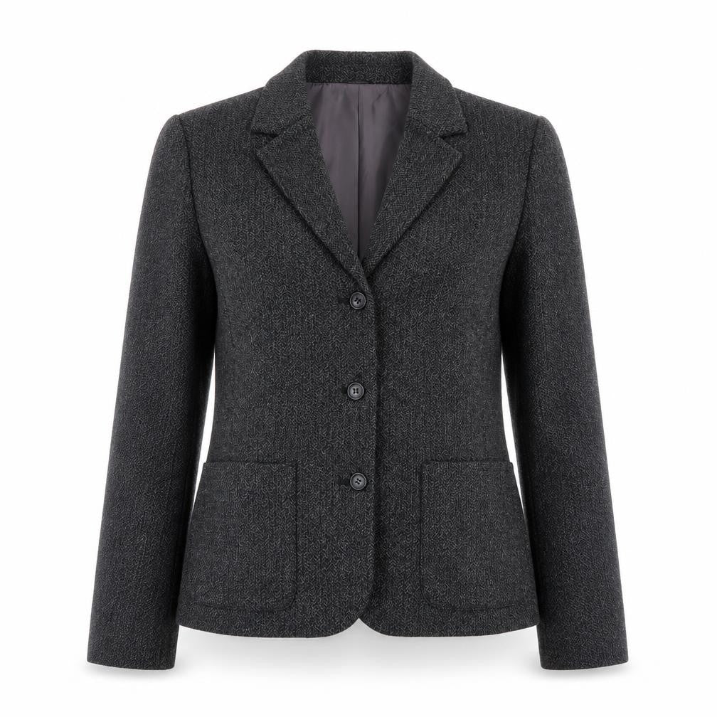Next Womens Grey Jacket Blazer Size 10 Button - Pockets