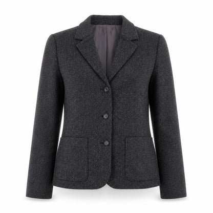 Next Womens Grey Jacket Blazer Size 10 Button - Pockets