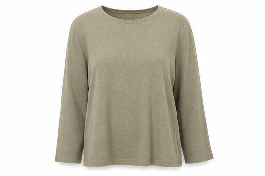 Liz Claiborne Womens Green Cotton Pullover Sweatshirt Size L Pullover