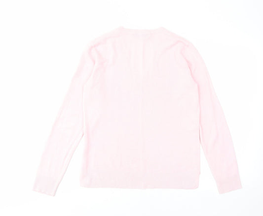 Womens UK Size 8 Marks and Spencer Pink Pullover Jumper