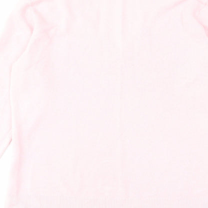 Womens UK Size 8 Marks and Spencer Pink Pullover Jumper