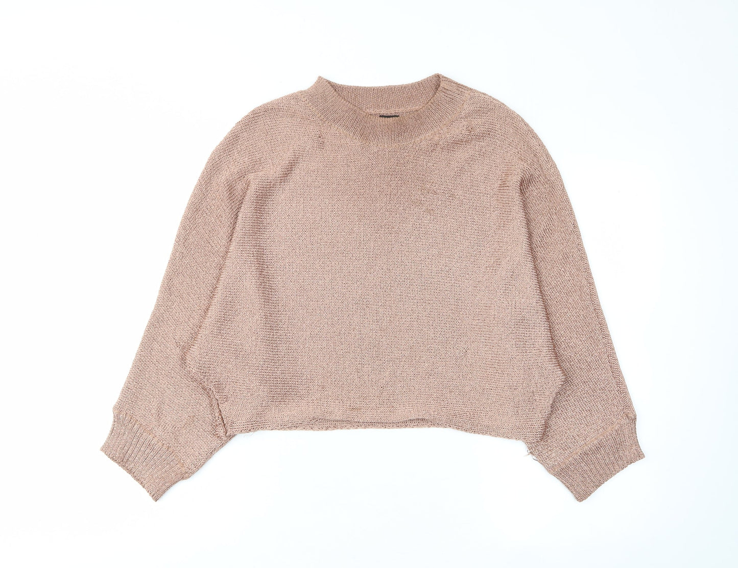 Womens UK Size S River Island Brown Pullover Jumper