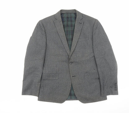 Mens UK Size 40 NEXT Regular Grey Suit Jacket