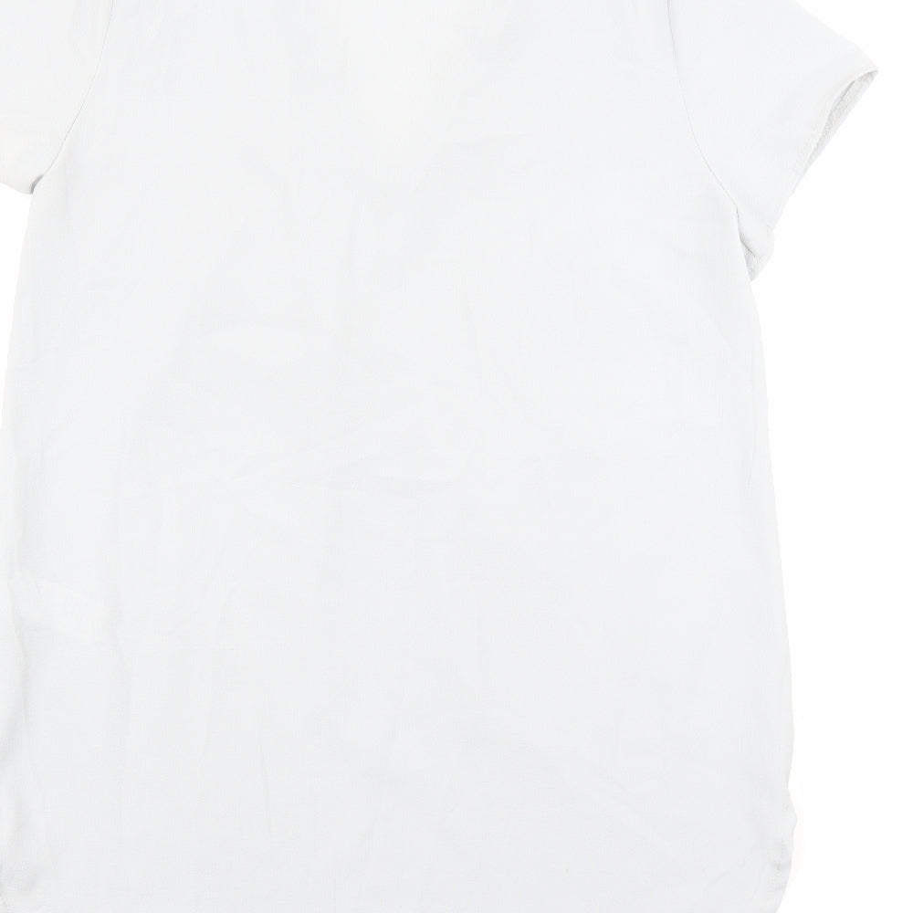 Womens UK Size 12 New Look Grey Basic Blouse