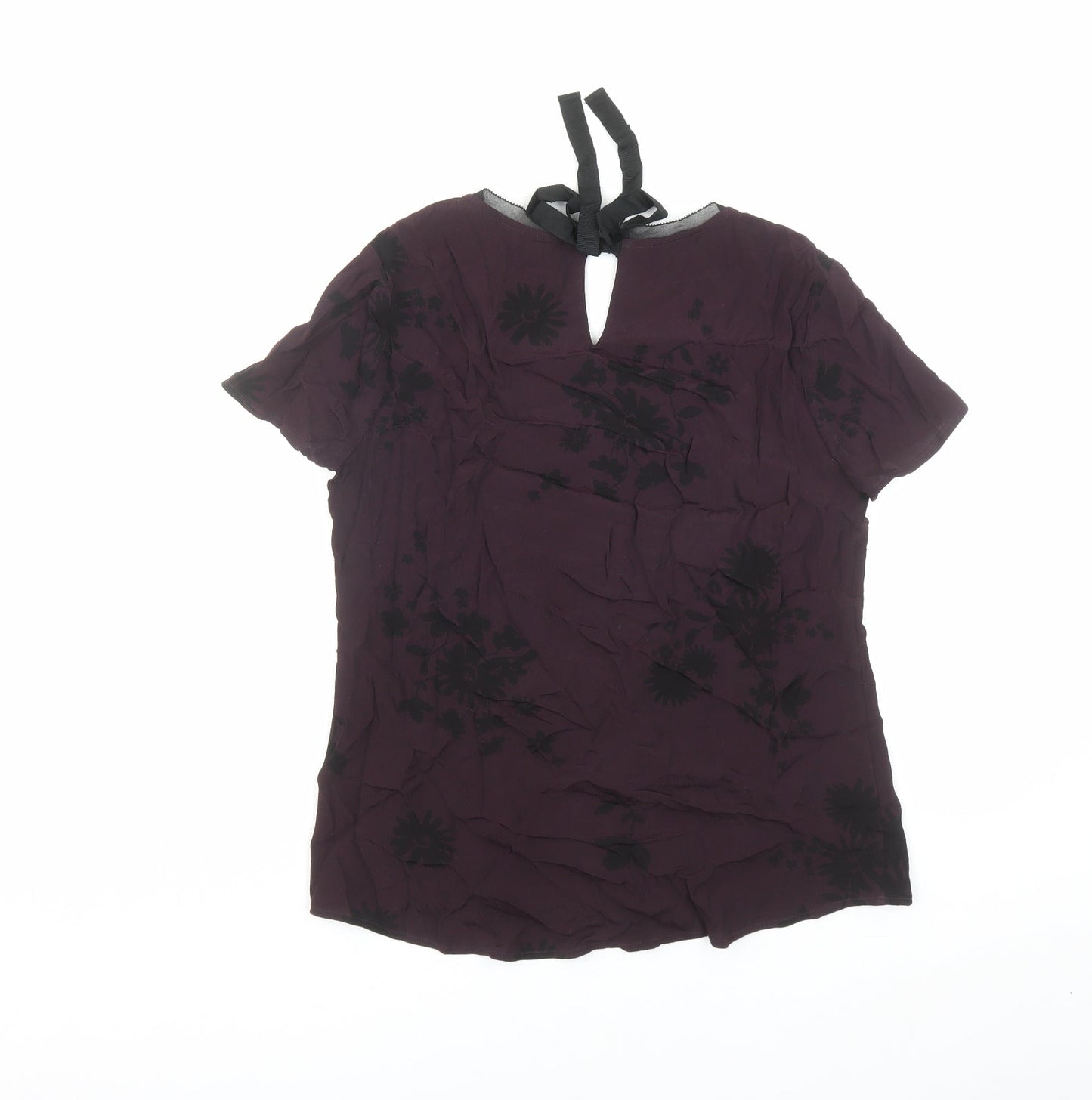 Womens UK Size 12 RJR.John Rocha Purple Basic Blouse