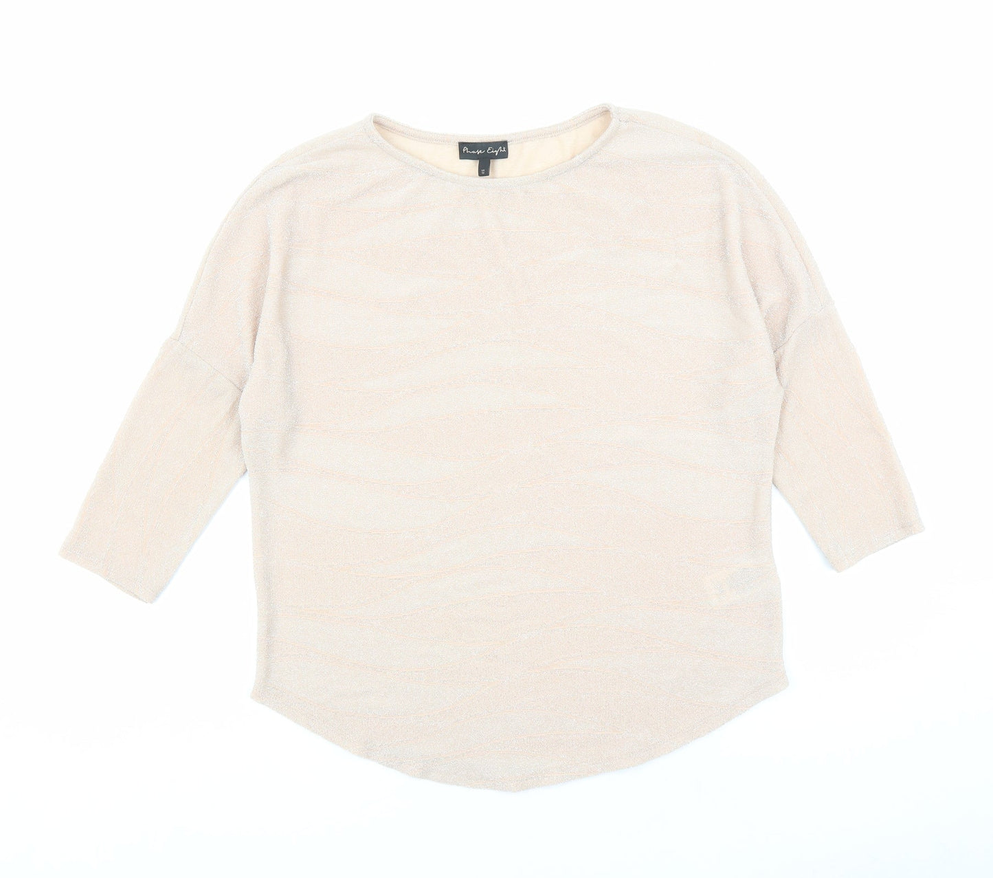 Womens UK Size 12 Phase Eight Pink Basic Blouse