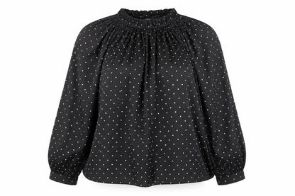 Womens UK Size 12 Marks and Spencer Black Basic Blouse