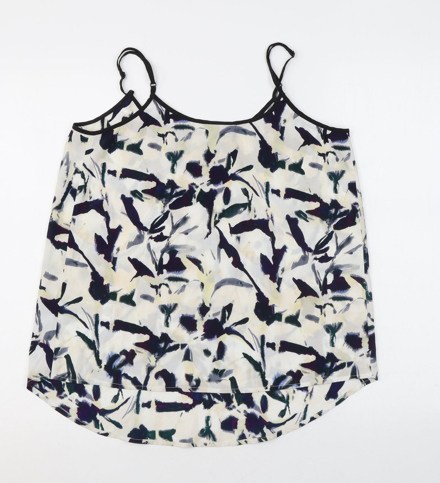 Womens UK Size 10 Wallis Multicoloured Camisole Blouse