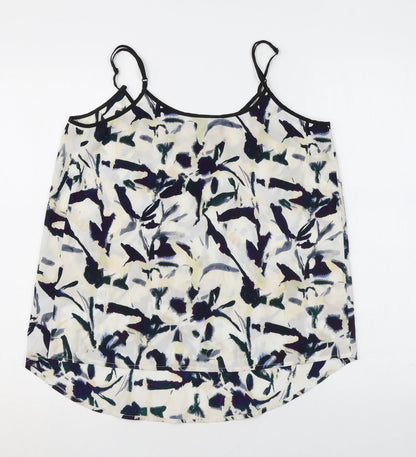 Womens UK Size 10 Wallis Multicoloured Camisole Blouse