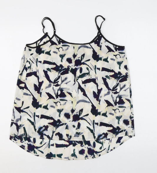 Womens UK Size 10 Wallis Multicoloured Camisole Blouse