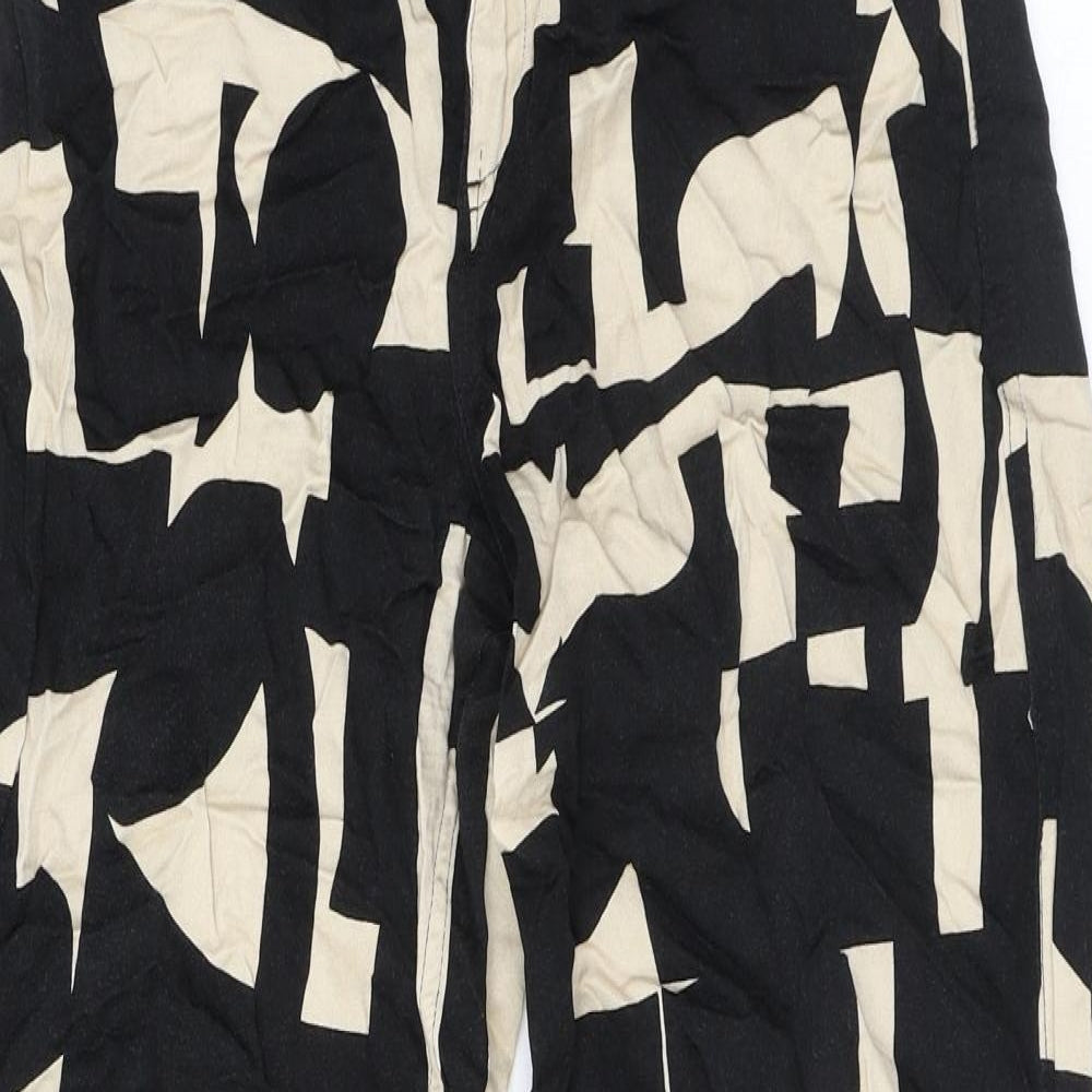 Womens UK Size 6 Monki Regular Fit  Black Trousers