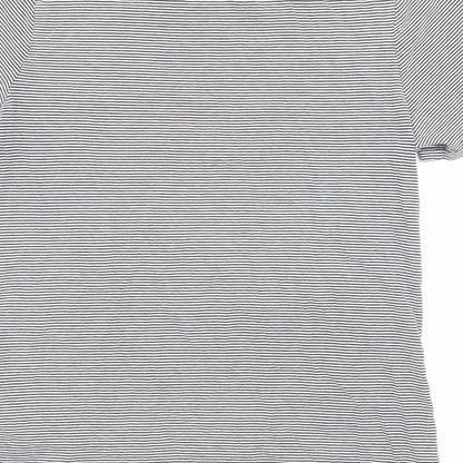 Womens UK Size 8 Warehouse Black Jersey T-Shirt