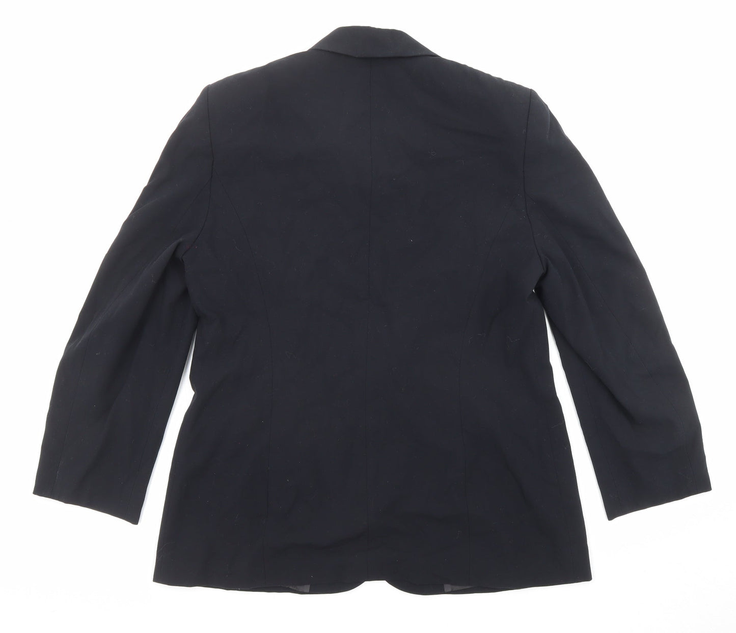 Betty Barclay Womens Black Polyester Jacket Suit Jacket Size 16