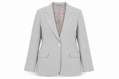 Womens UK Size 12 Country Casuals Regular Grey Suit Jacket