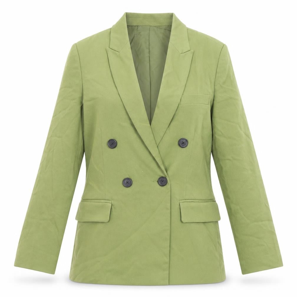 Womens UK Size S Stradivarius Regular Green Suit Jacket