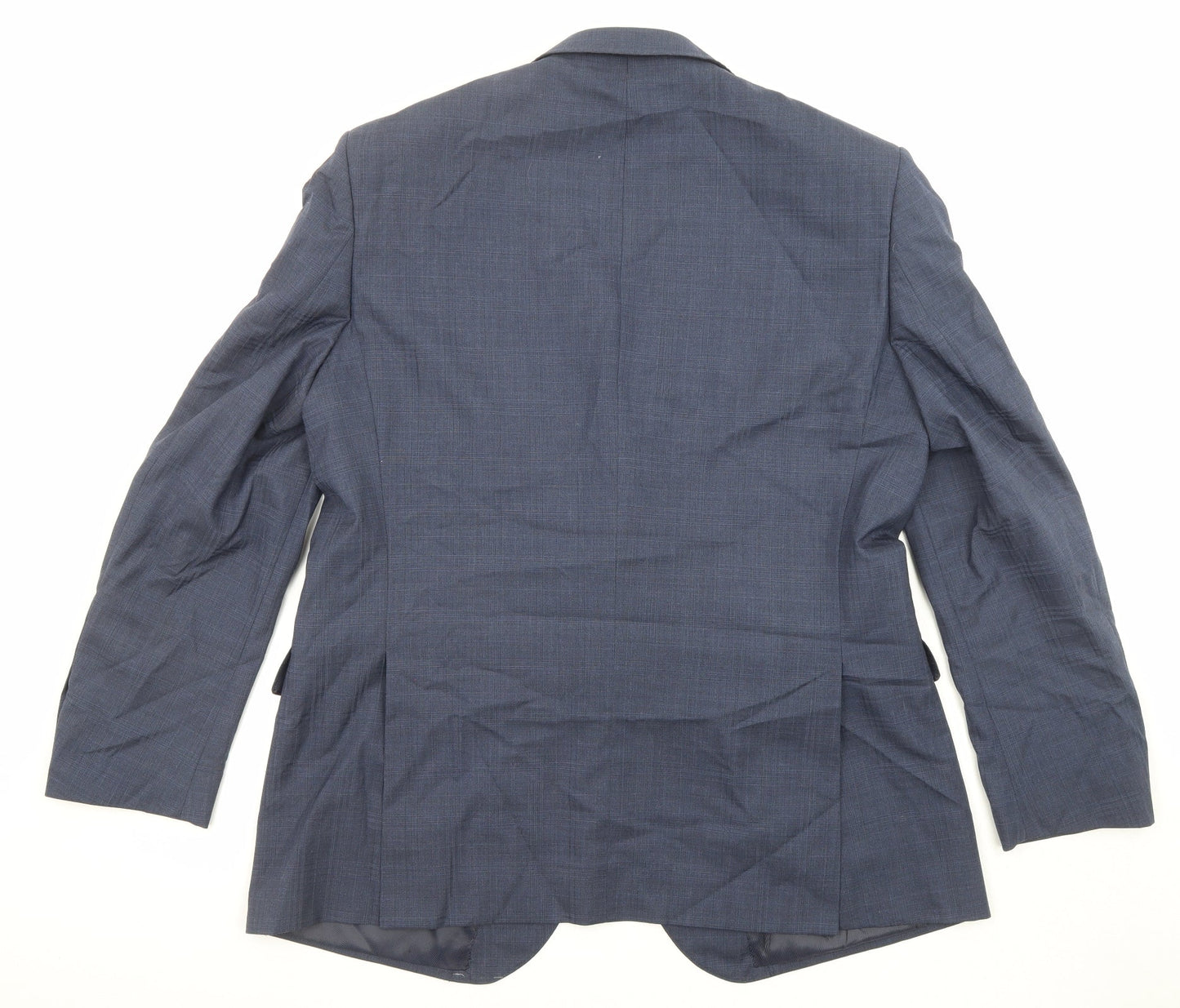 Mens UK Size 44 Marks and Spencer Regular Blue Suit Jacket