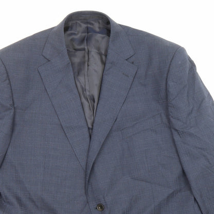 Mens UK Size 44 Marks and Spencer Regular Blue Suit Jacket