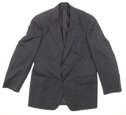 Mens UK Size 38 Greenwoods Regular Grey Suit Jacket