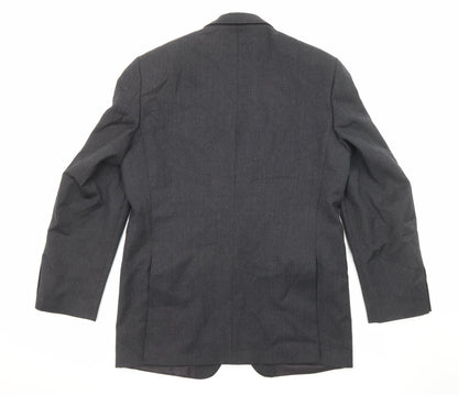 Mens UK Size 38 Greenwoods Regular Grey Suit Jacket