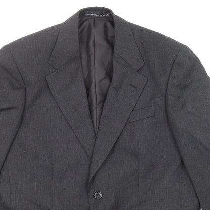 Mens UK Size 38 Greenwoods Regular Grey Suit Jacket