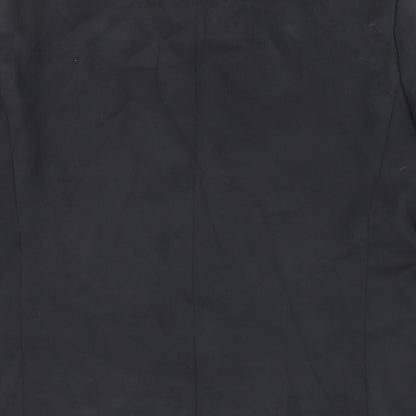James Aubrey Mens Black Polyester Jacket Suit Jacket Size 44 Regular