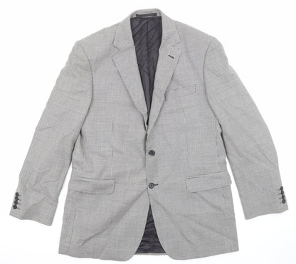 Mens UK Size 42 Marks and Spencer Regular Black Suit Jacket