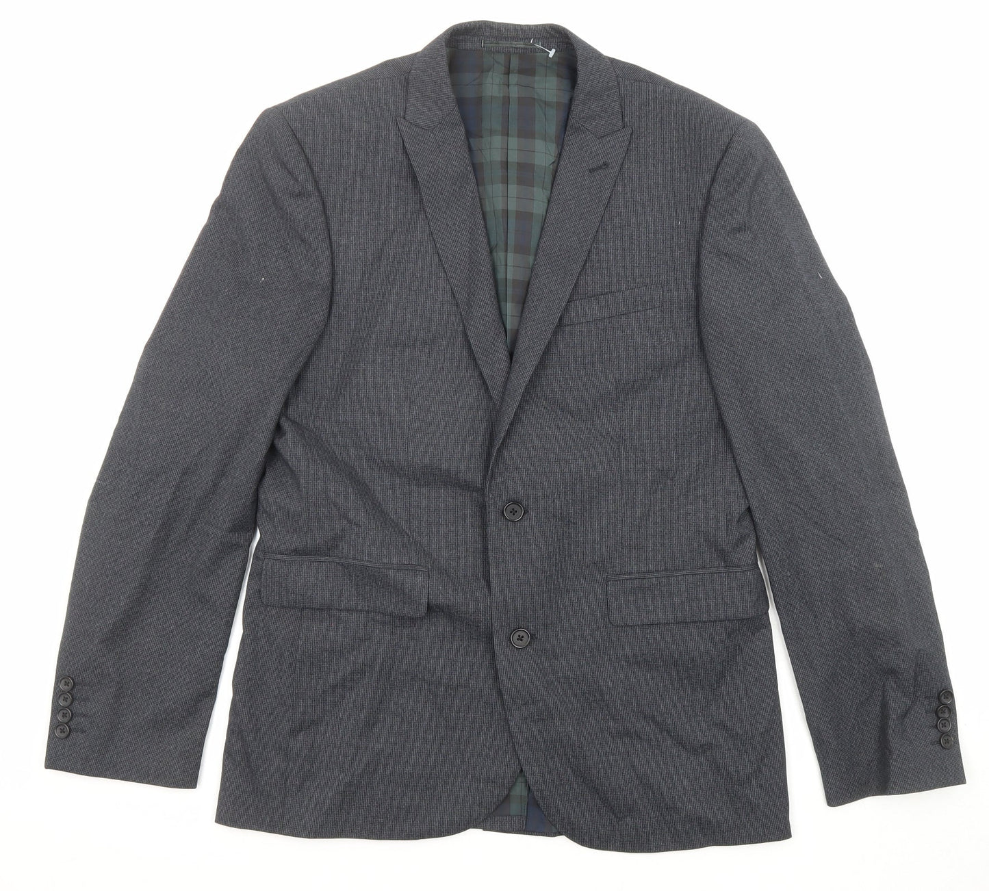 Mens UK Size 40 NEXT Regular Grey Suit Jacket