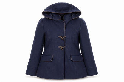 Womens UK Size 14 New Look Blue Overcoat